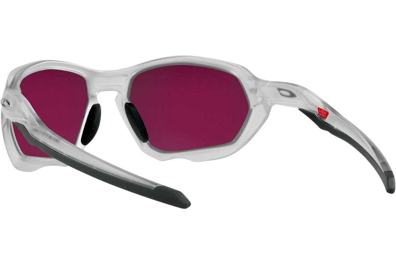 Oakley Plazma Matte Clear/Prizm Road Jade
