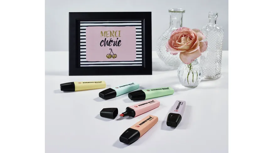 STABILO® Textmarker - STABILO BOSS ORIGINAL Pastel - Einzelstift - zartes Türkis türkis