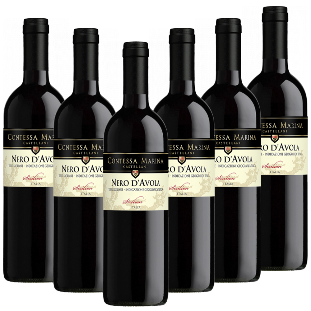 Contessa Marina Nero d'Avola Sicilia DOC Contessa Marina Italien trocken