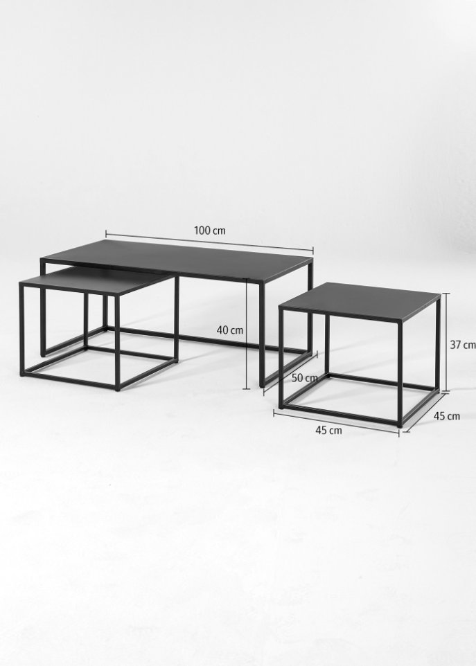 Couchtisch (3-tlg.Set)
