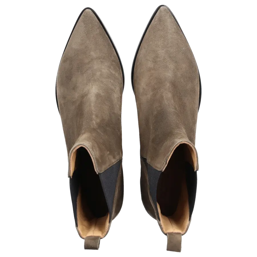 Pomme D`OR - Chelsea Boots 5183 Veloursleder - grün