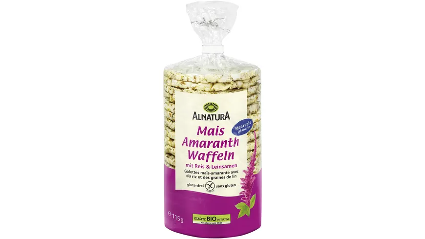 Alnatura Bio Mais-Amaranth Waffeln 115 g