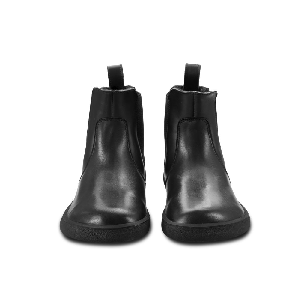 Be Lenka Entice Neo All Black  Chelsea Barfußschuhe