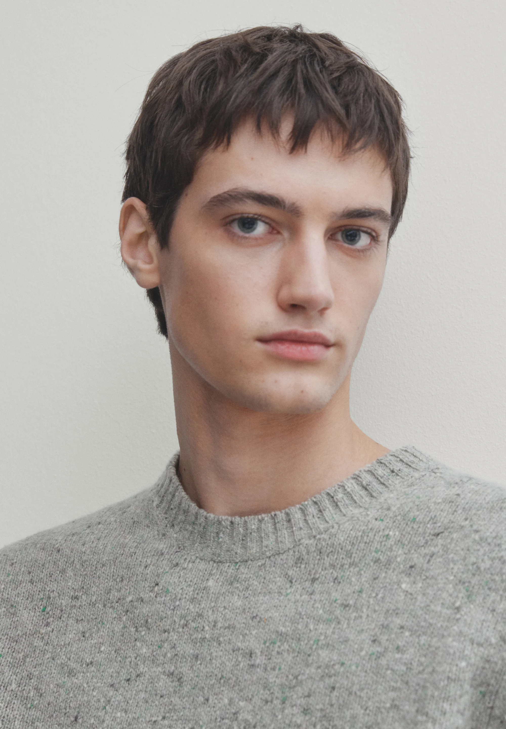 Massimo Dutti CUELLO REDONDO CON NUDO - Suéter