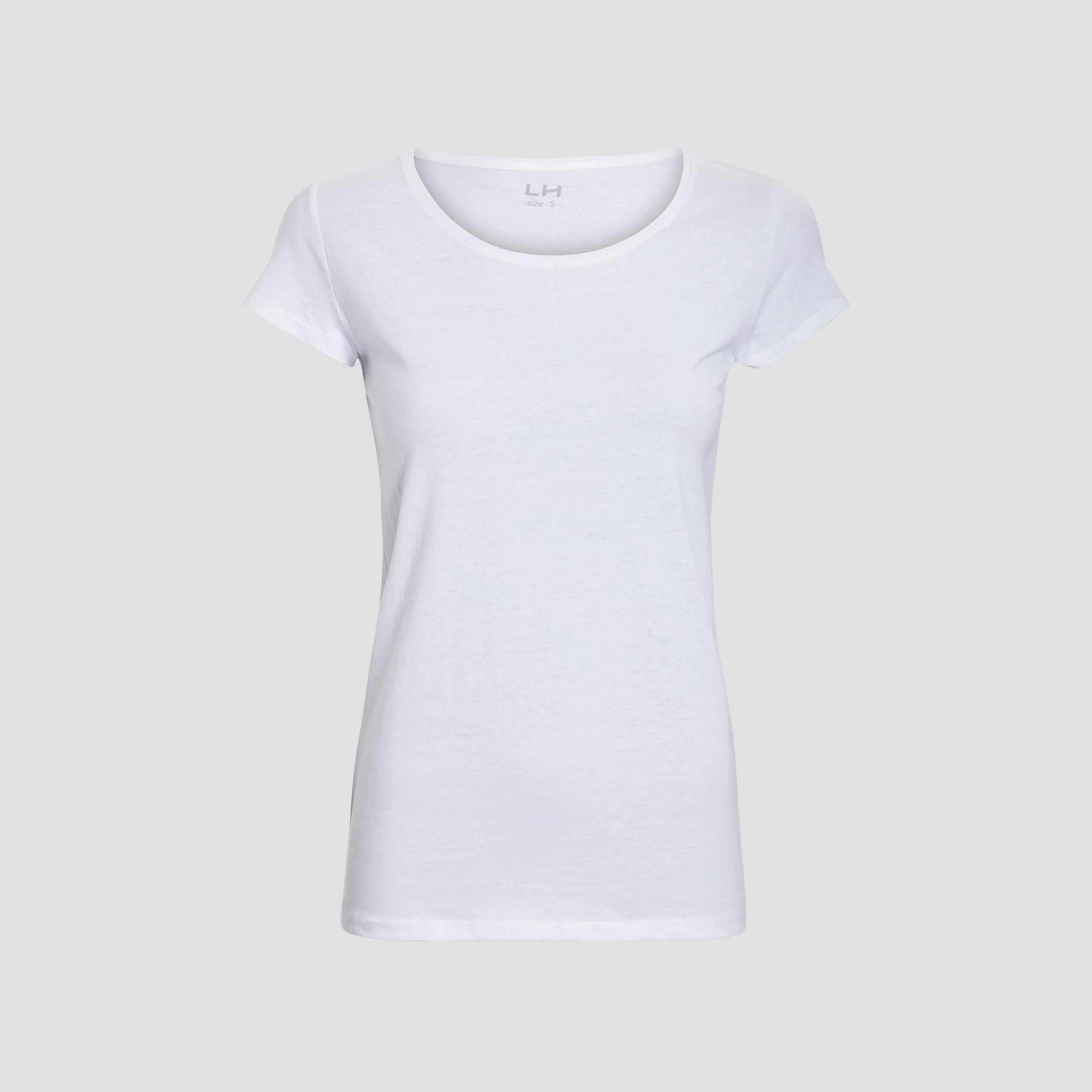 T-shirt manches courtes blanc femme | La Halle