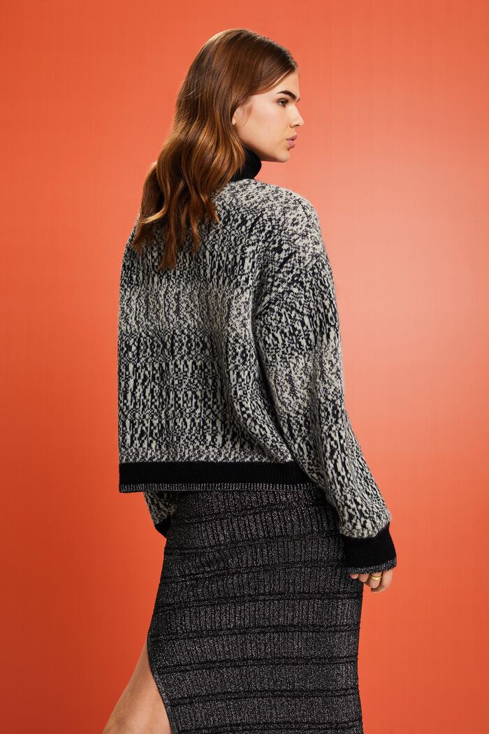 Jacquard-Pullover im Glitzerlook