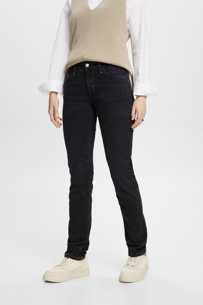 Recycelt: Stretchjeans mit schmaler Passform