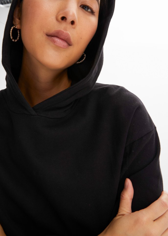 Sweatshirt mit Rockansatz