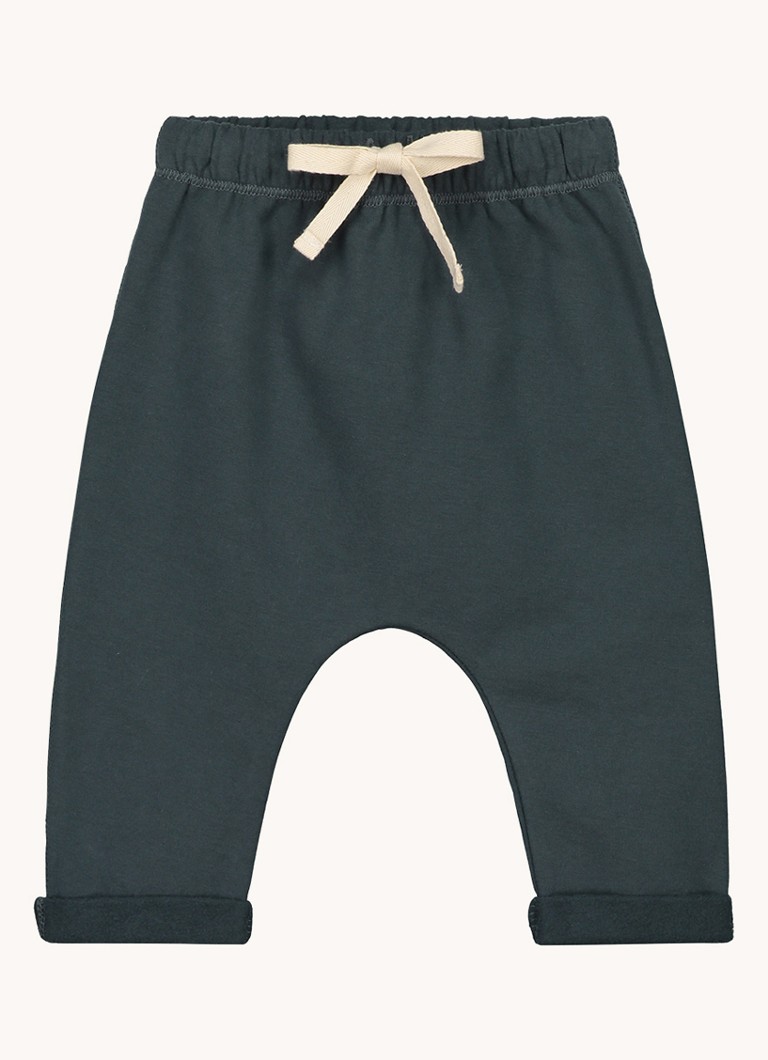 Gray Label Tapered fit jogging trousers made of organic cotton