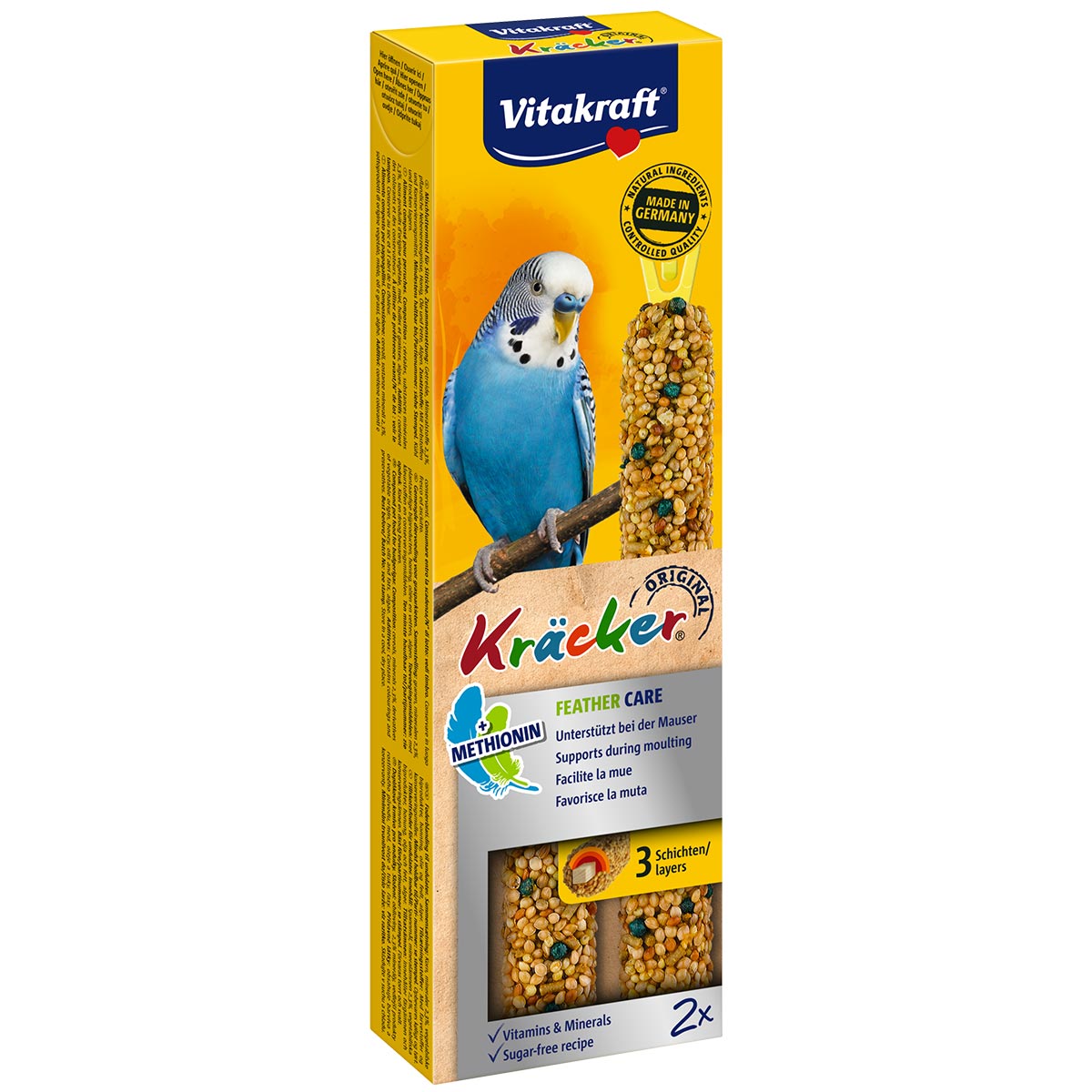 Vitakraft Kräcker Feather Care für Sittiche kaufen
