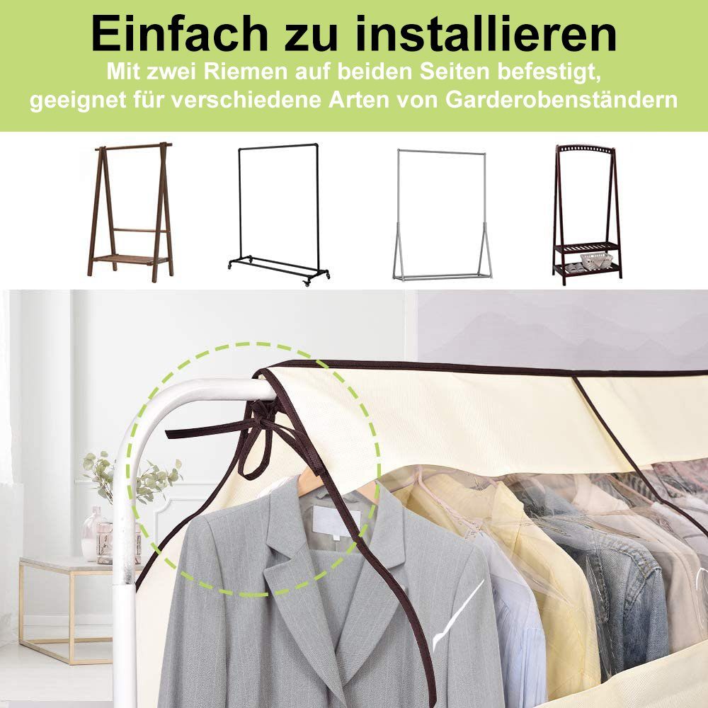 Devenirriche Kleidersack Schulterbezüge, Kleiderhüllen, Kleiderhüllen für die Aufbewahrung