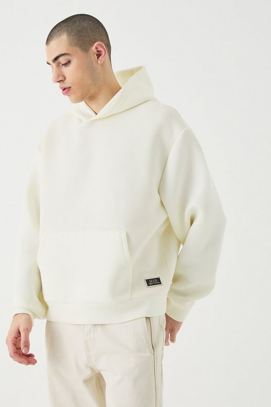 Kastiger Oversize Scuba-Hoodie