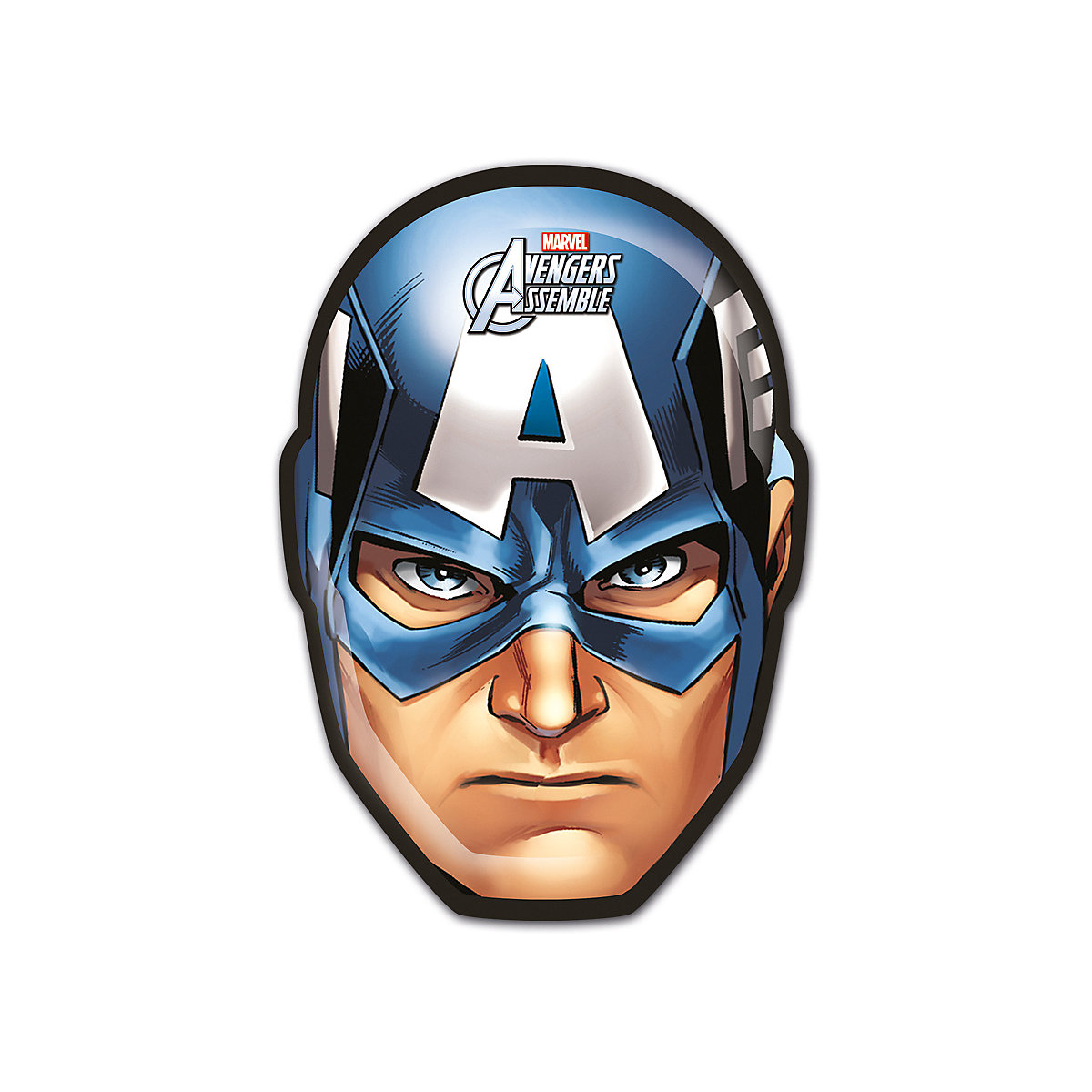 Papp-Partyteller Marvel Avengers Power, gestanzt, 4 Stück