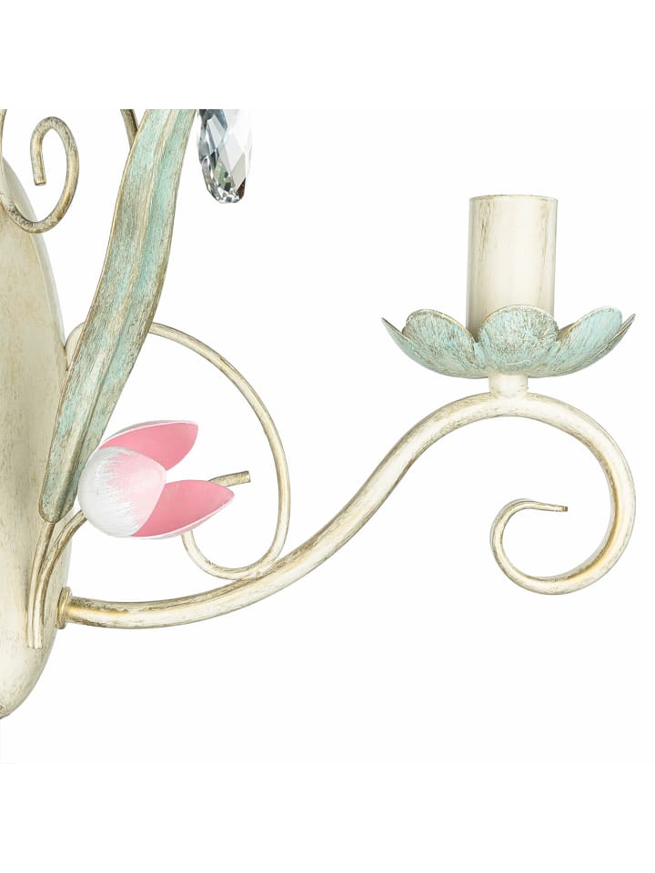 Licht-Erlebnisse Wandlampe in Weiß Rosa Grün günstig kaufen onesize