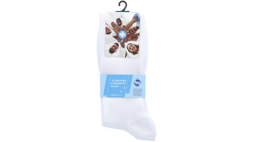 MOVE UP Unisex Socken Schwestern und Pfleger weiß