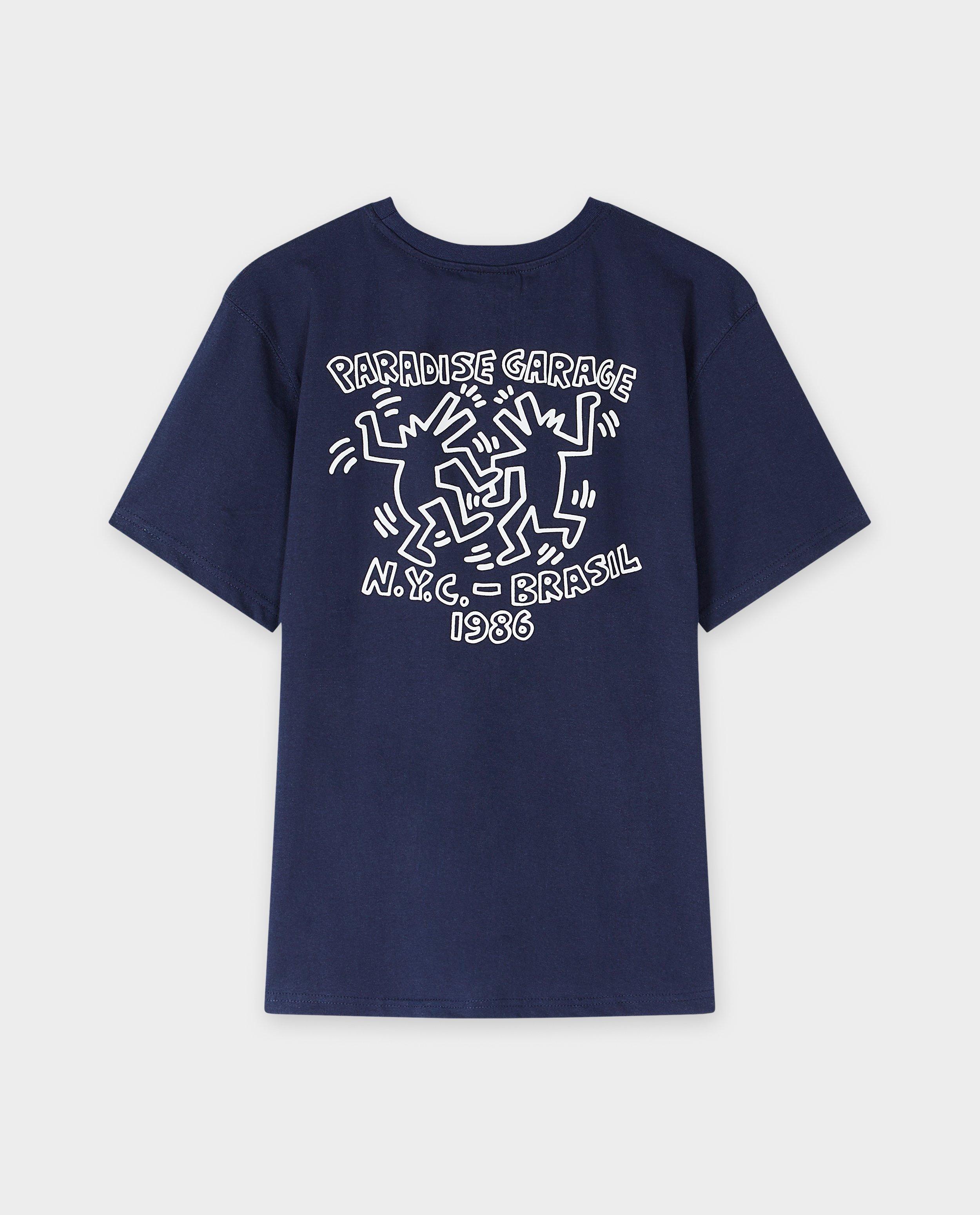 Keith Haring sötétkék Keith Haring mintás póló