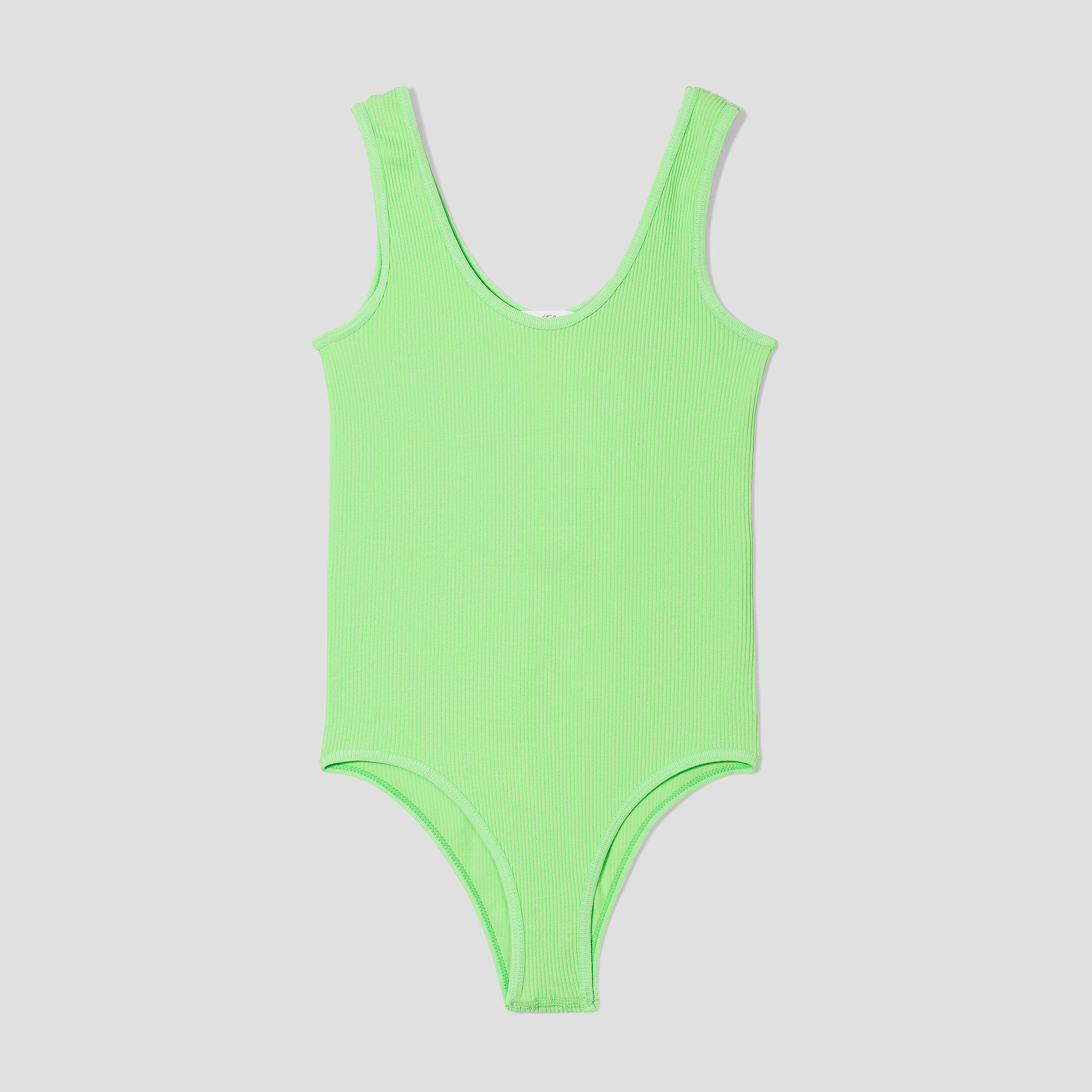 Body bretelles sans couture vert femme | Cache Cache