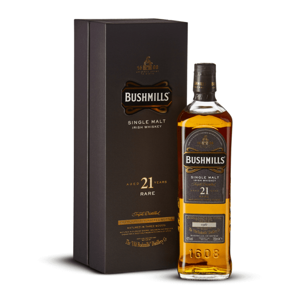 Bushmills 21 ans 40% + étui