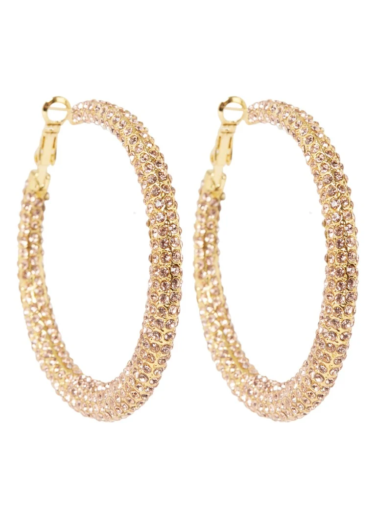 Boucles d'oreilles Franky Amsterdam The Gisele avec pierre en verre