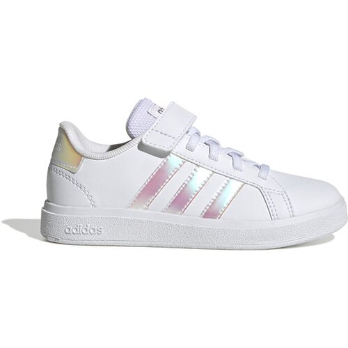KINDER HALBSCHUHE GRAND COURT LIFESTYLE COURT ELASTIC LACE AND TOP STRAP