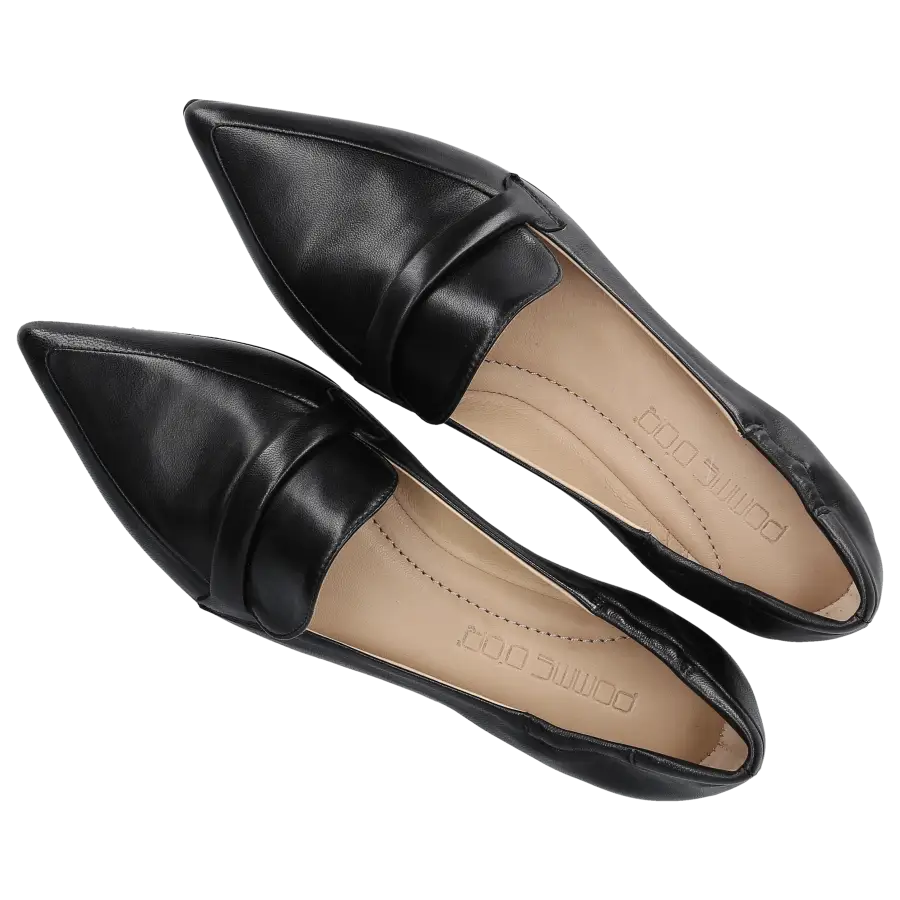 Pomme D`OR - Ballerinas 0730 Nappaleder - schwarz
