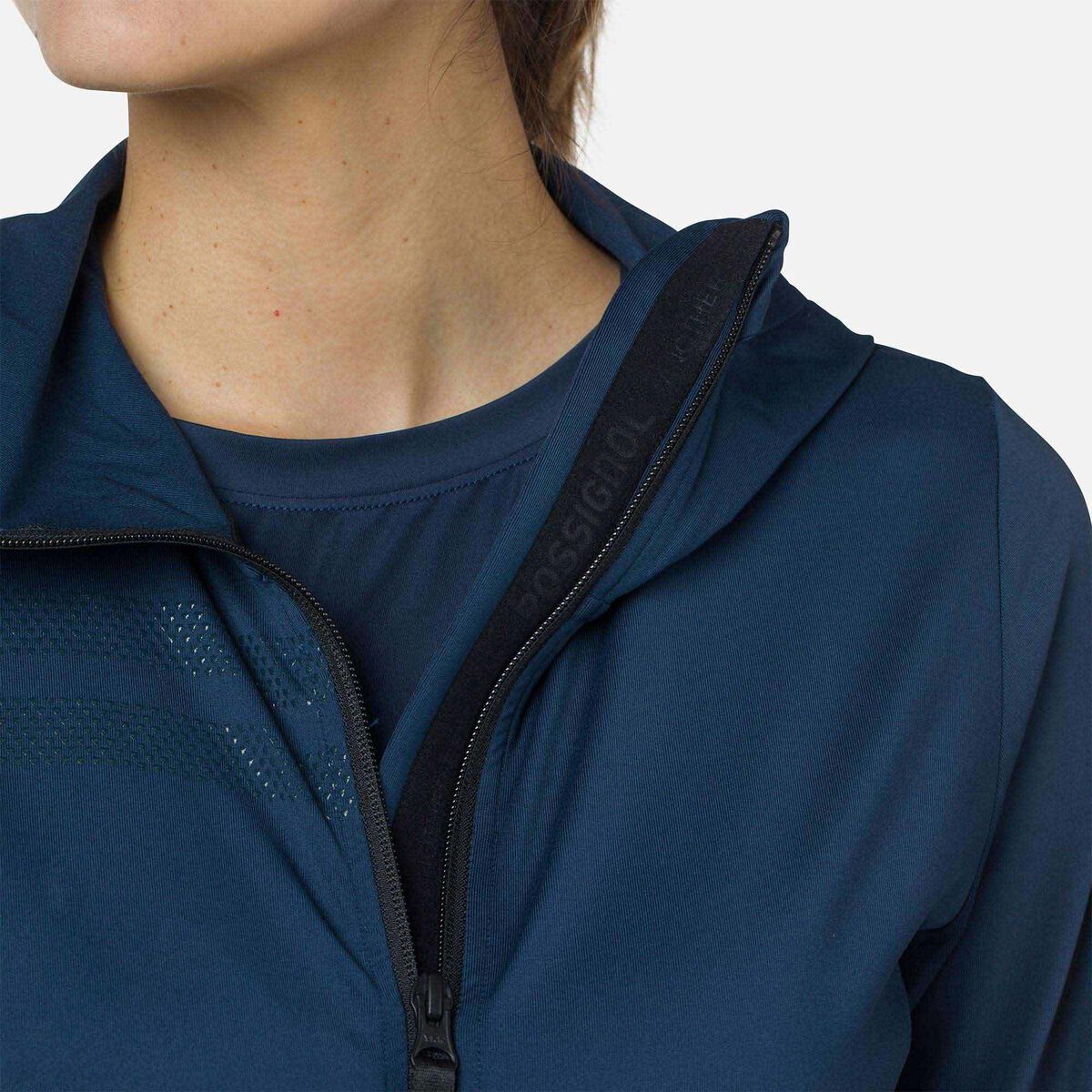 Eco Kapuzenpullover mit durchgehendem Reißverschluss für Damen