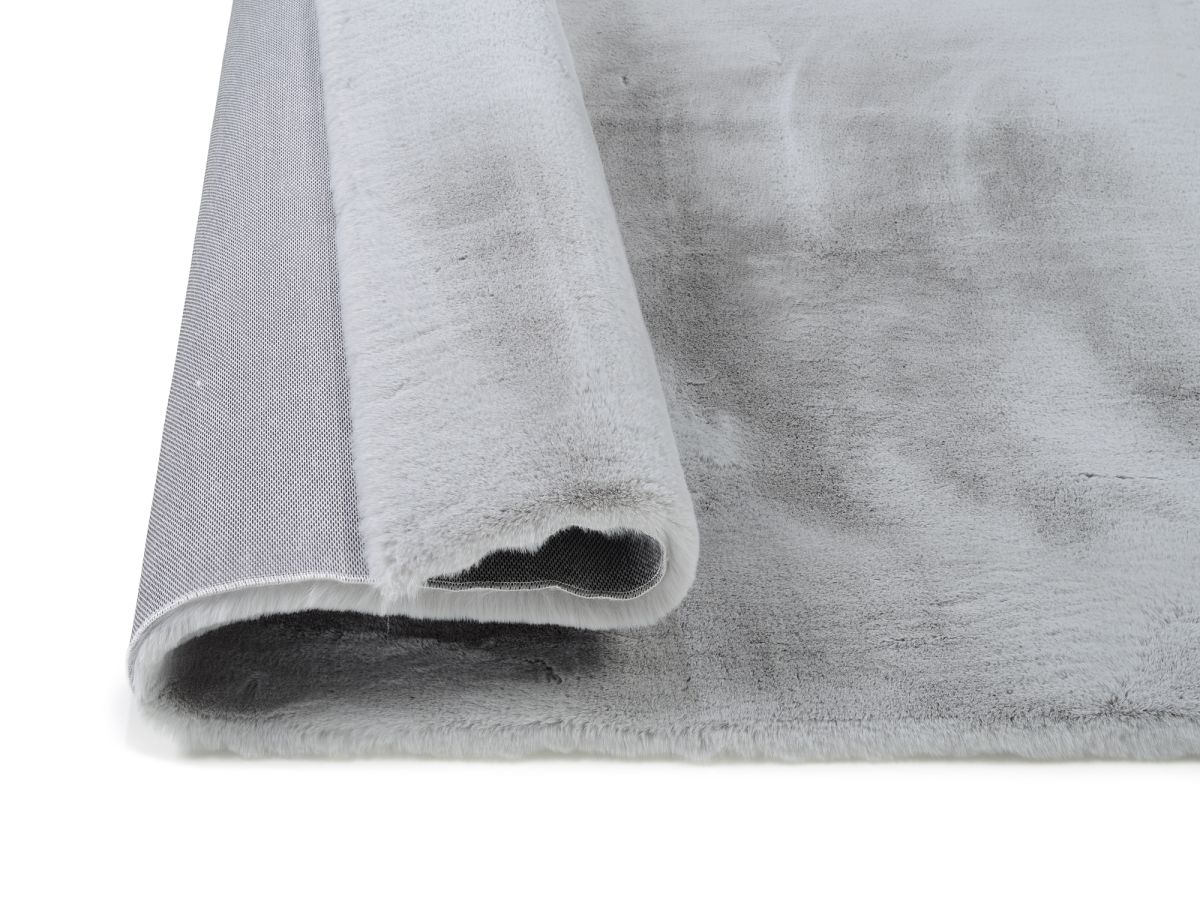 Kunstfell Rabia Soft Grau 67 x 130 cm