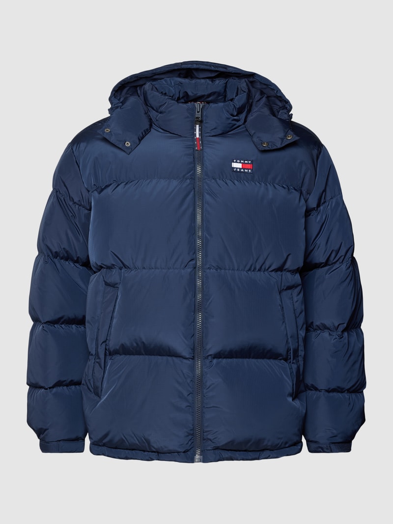 PLUS SIZE Daunenjacke mit Kapuze Modell 'ALASKA' in dunkelblau