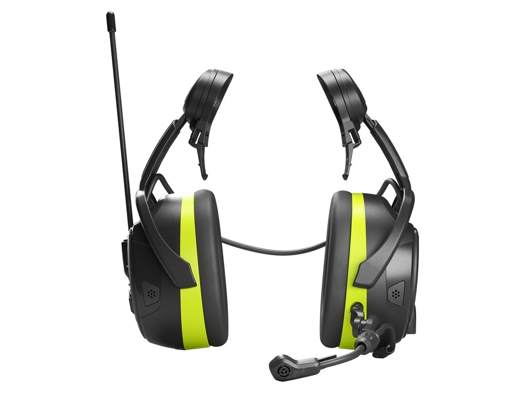 Hellberg 85101-001 lokālā PMR 446 ķiveres ausu aizsargi SNR 30dB divvirzienu saziņa + LD