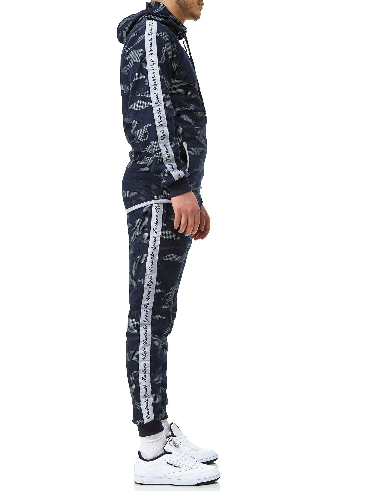 John Kayna Jogginganzug Herren Jogginganzug Sportanzug Männer Trainingsanzug Sportbekleidung (Sportanzug Jogger Trainingsanzug), Fitness Freizeit Casual