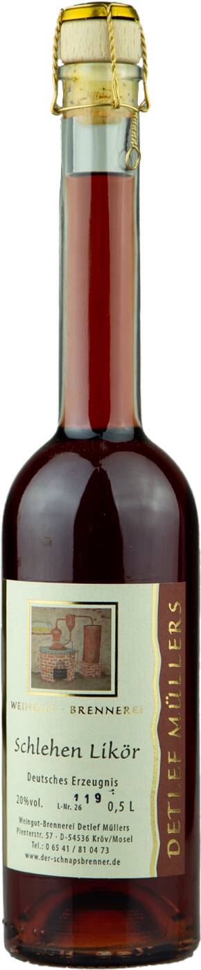 Weingut-Brennerei Detlef Müllers Schlehen Likör
