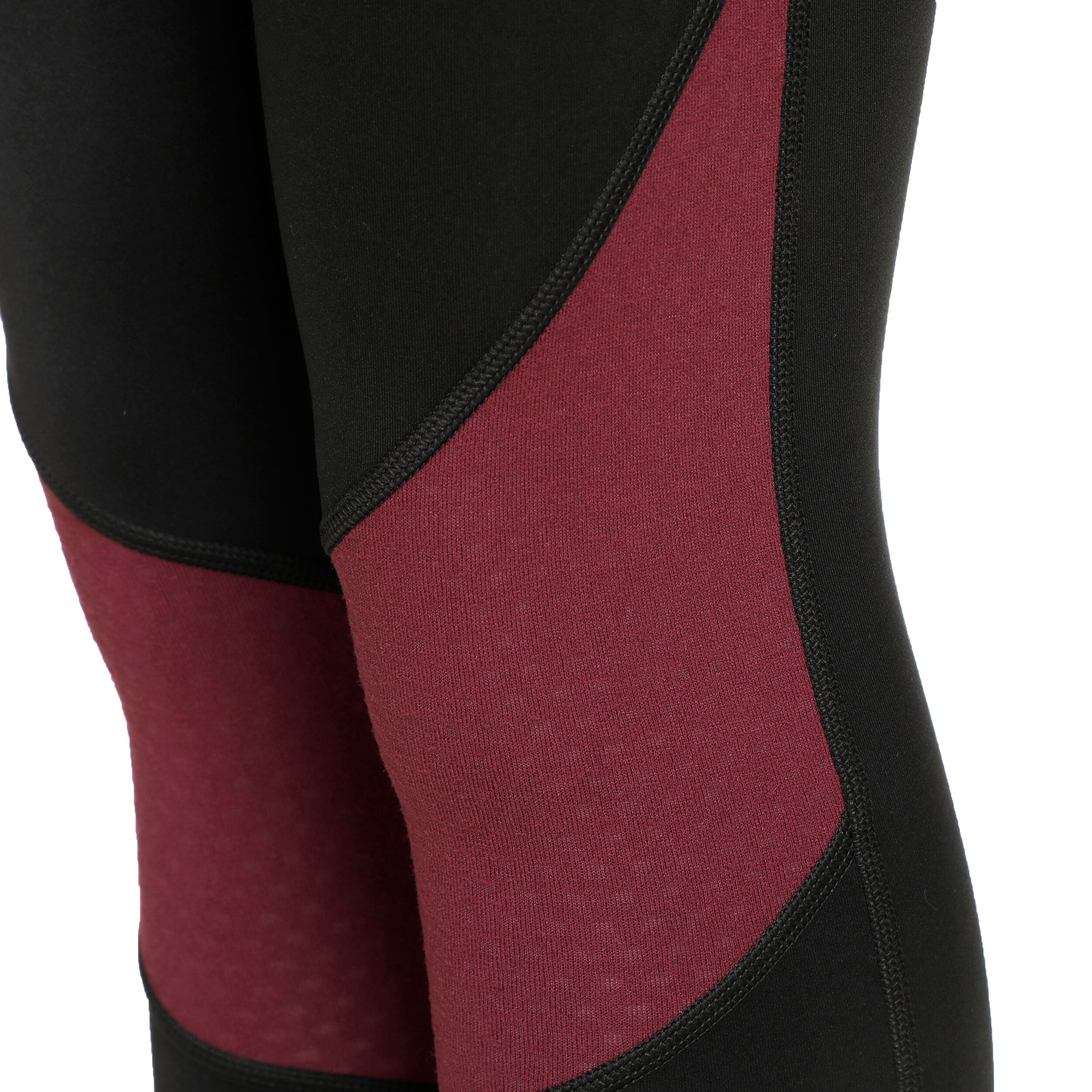 Warmalite Lauftight Damen - Schwarz, Rot