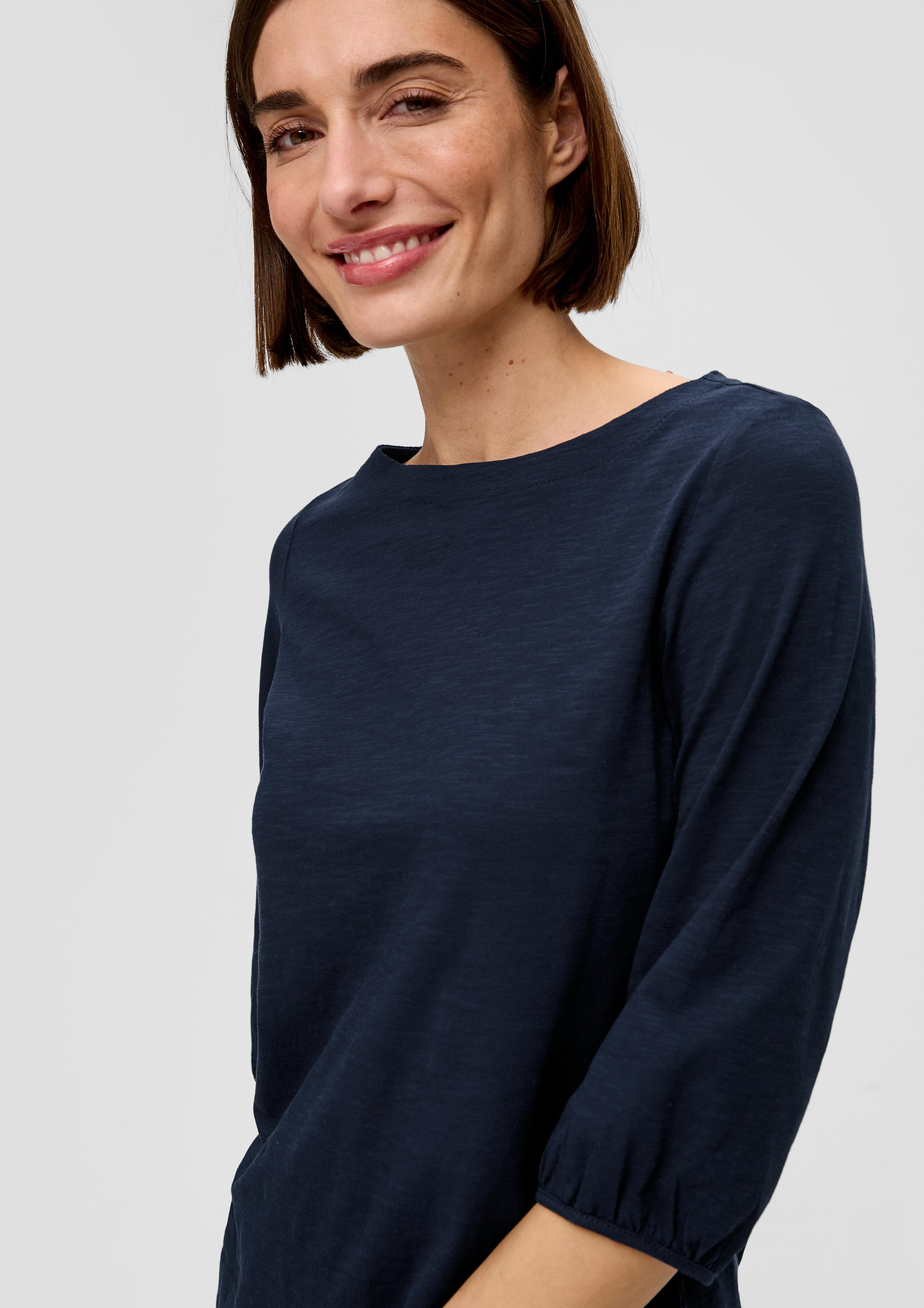 Baumwollshirt mit Puffärmeln  2145857-5959