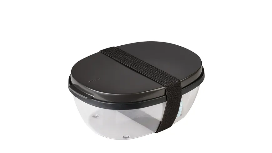 MEPAL Salatbox Ellipse Nordic black