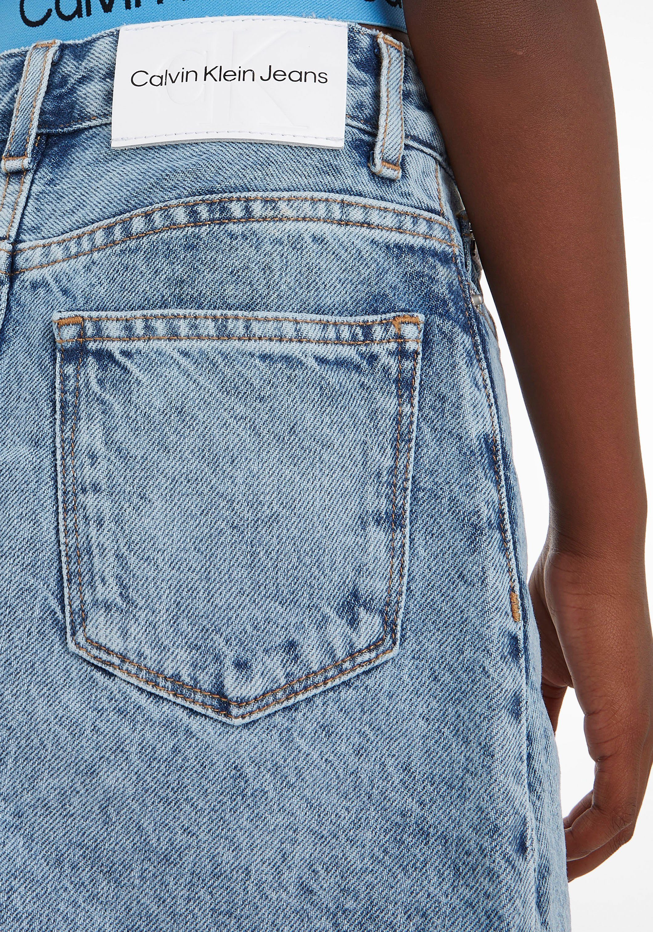 Calvin Klein Jeans Jeansrock Kinder Kids Junior MiniMe,in A-Linie