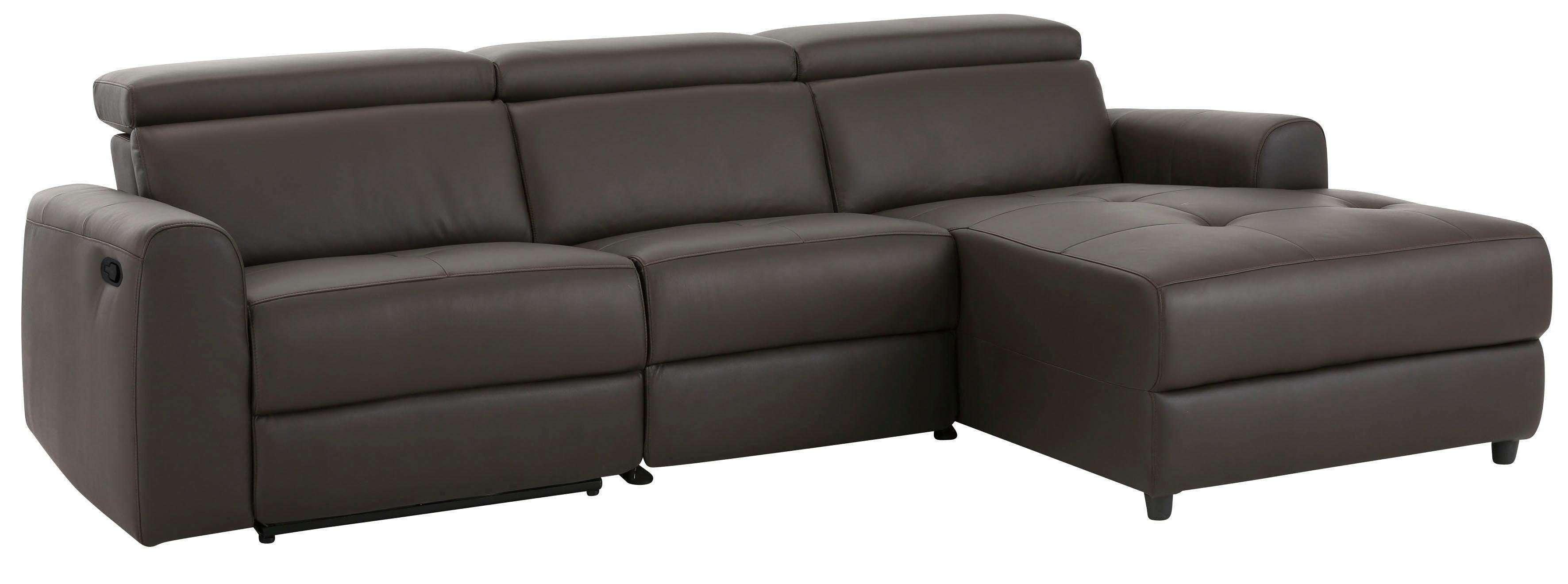 Home affaire Ecksofa Sentrano, auch mit elektrischer Funktion mit USB-Anschluß, in 4 Bezugsvarianten