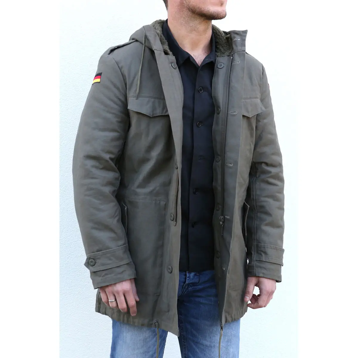 Brandit BW Parka mit Futter oliv