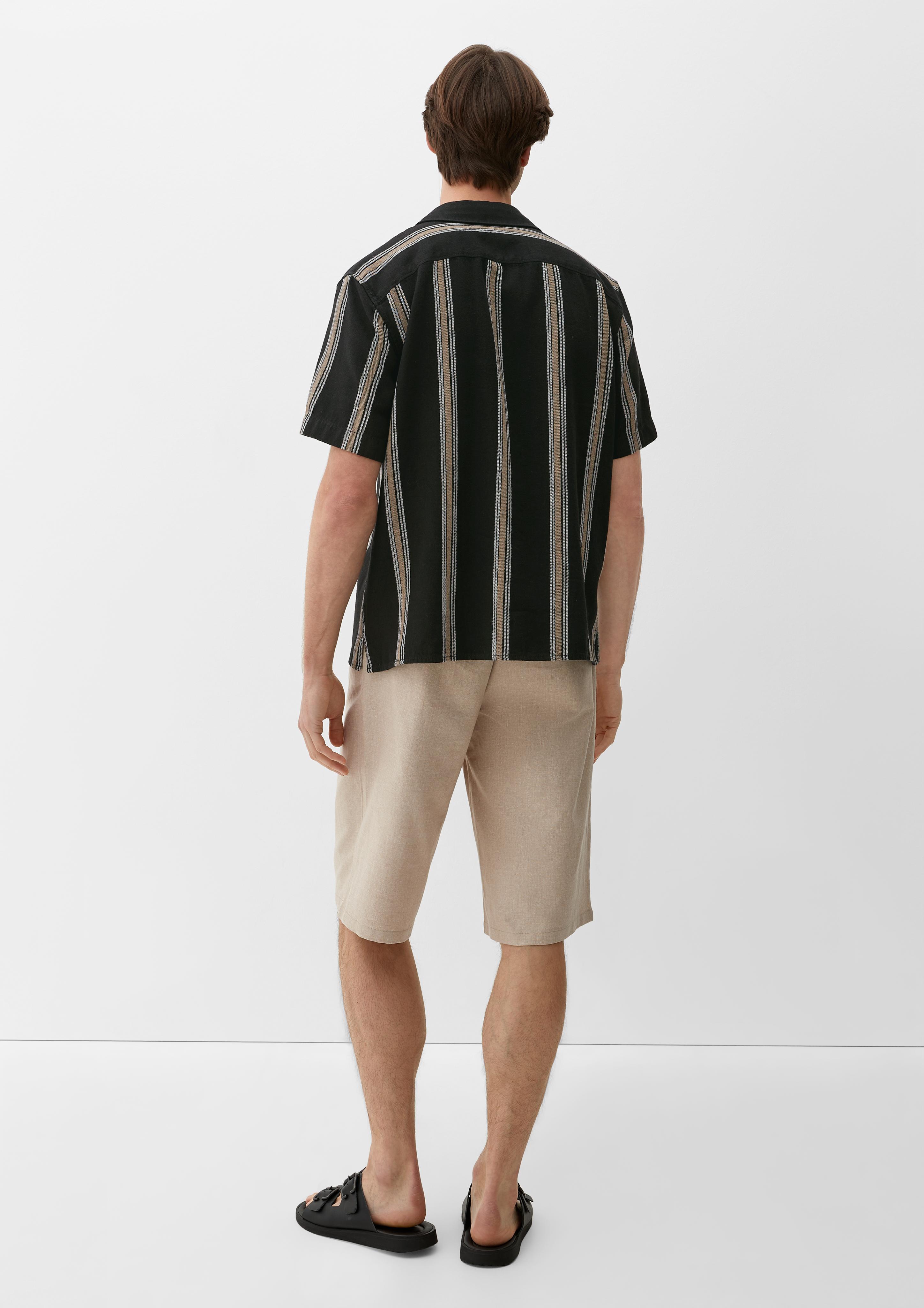 Relaxed: Kurzarmhemd im Streifen-Design  2131003-99G7