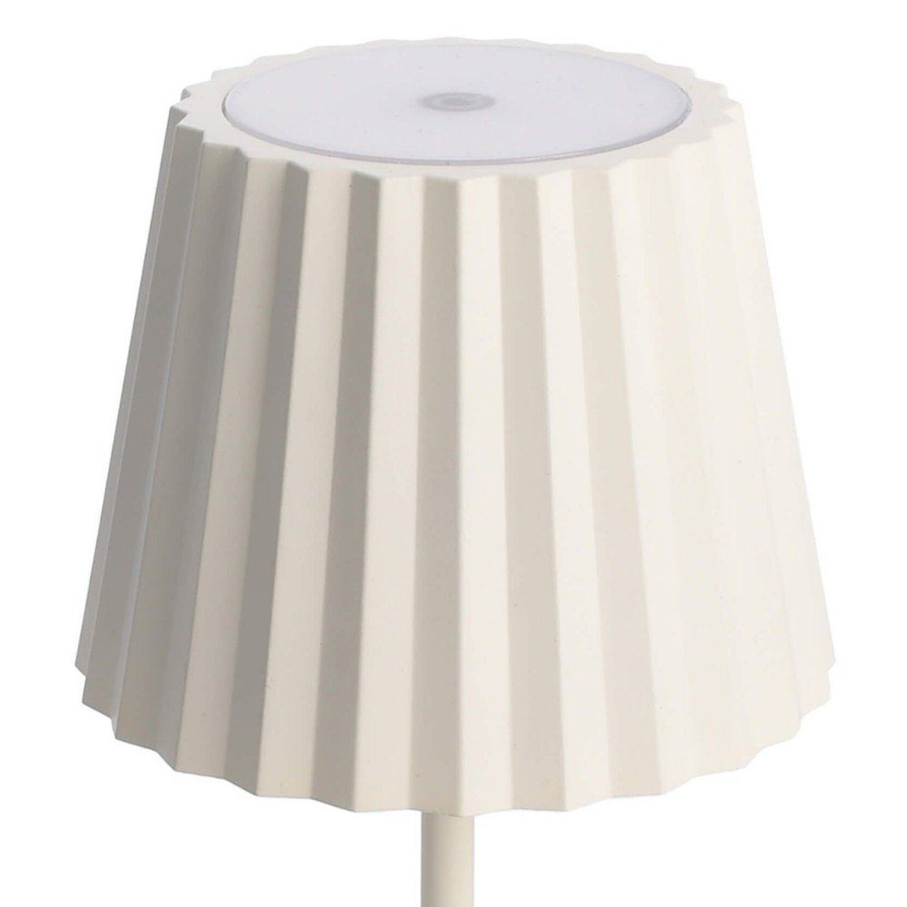 Deko-Light Gartenleuchte LED Akkutischleuchte Sheratan in Weiß 2,2W 154lm IP54, keine Angabe, Leuchtmittel enthalten: Ja, fest verbaut, LED, warmweiss, Campinglampen
