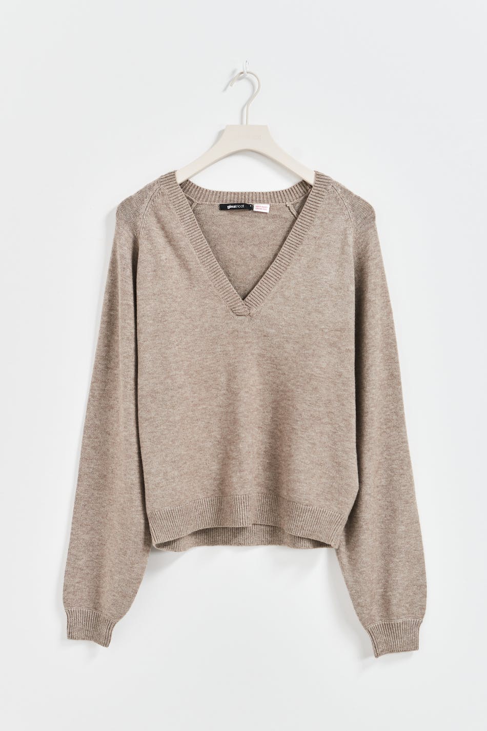 V-neck homewear sweater