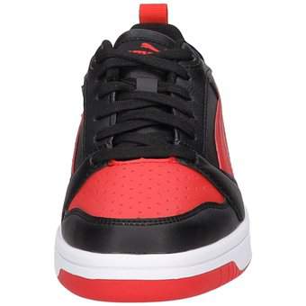 PUMA Rebound V6 Lo Jr Sneaker in schwarz