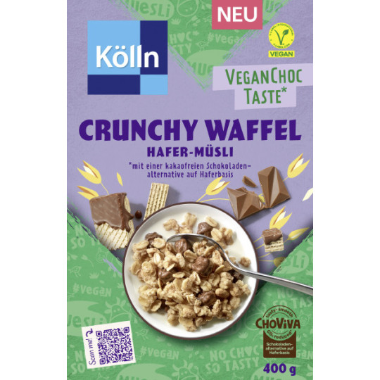 Kölln Crunchy Waffel Hafer-Müsli 400G