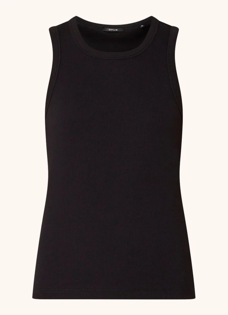 OPUS Ilesso ribbed tank top