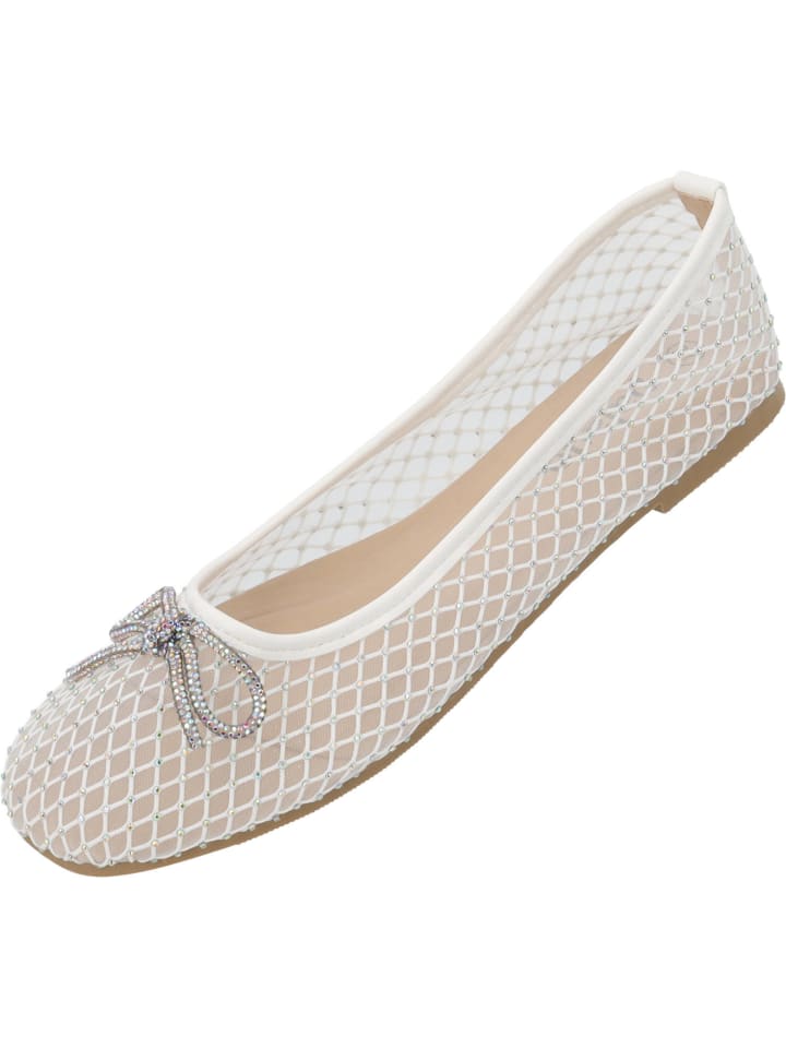 palado Ballerinas in white glitter combi günstig kaufen