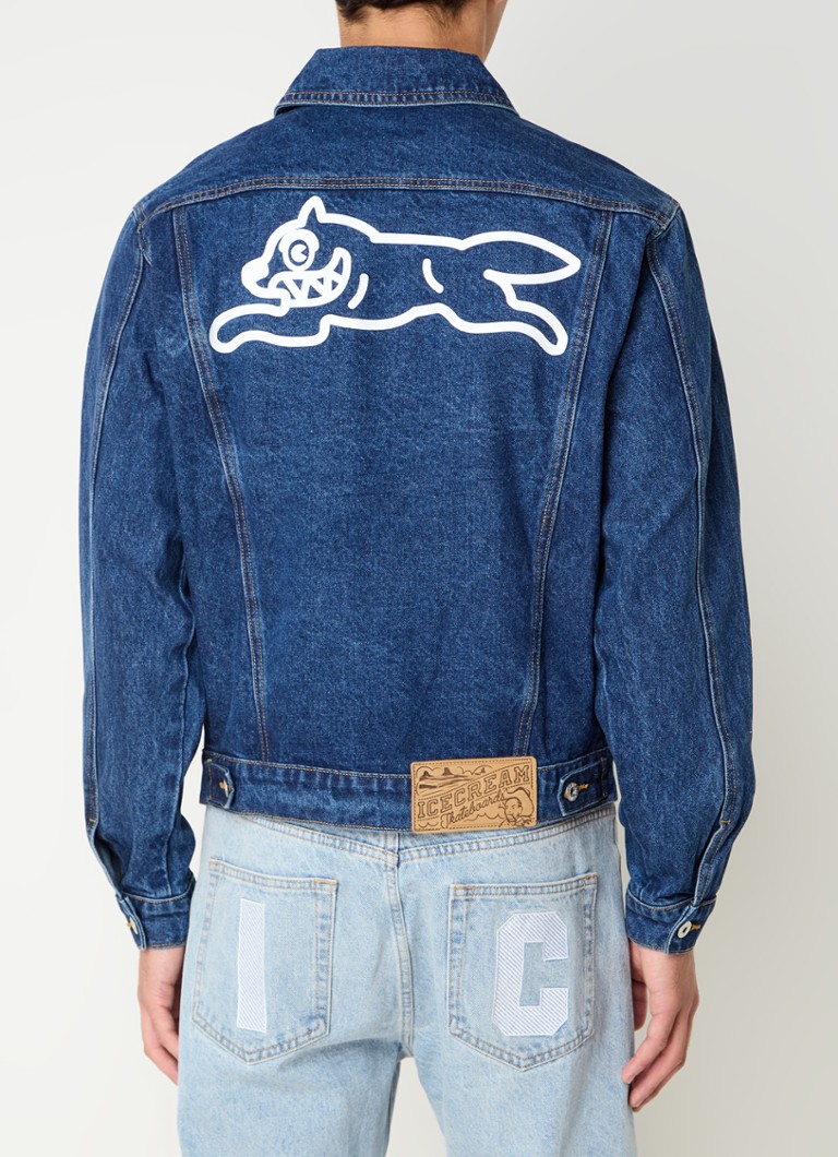 ICE CREAM Running Dog denim jacket with chest pockets
