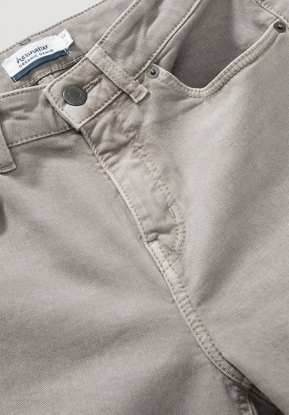 Jeans High Rise Slim Fit aus Bio-Denim