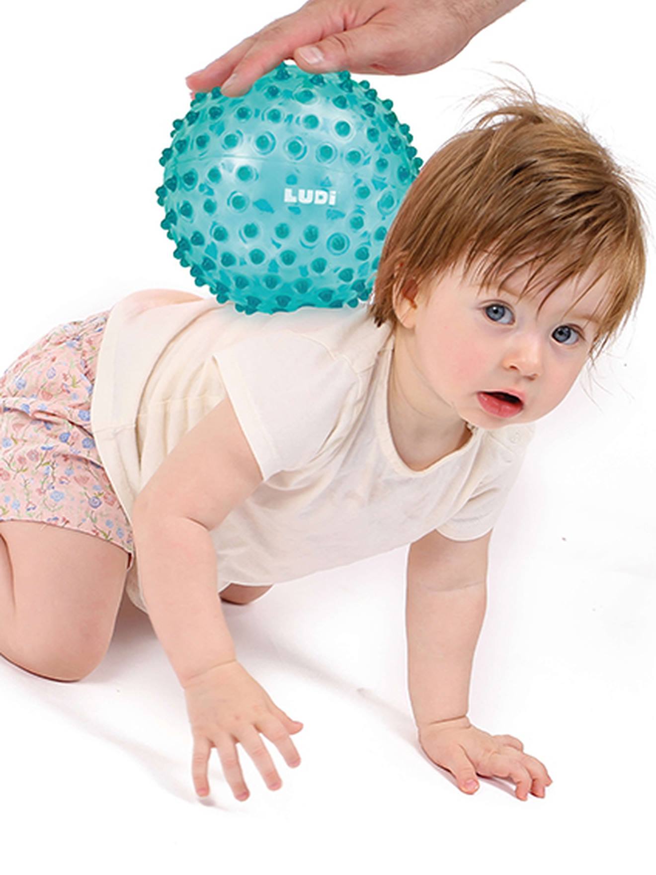 Ludi Baby Sensorikball LUDI - rosa