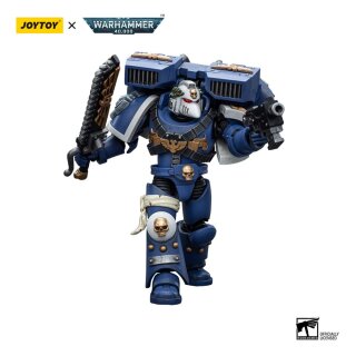 Warhammer 40k Actionfigur 1/18 Ultramarines Vanguard Veteran with Chainsword and Bolt Pistol 12 cm