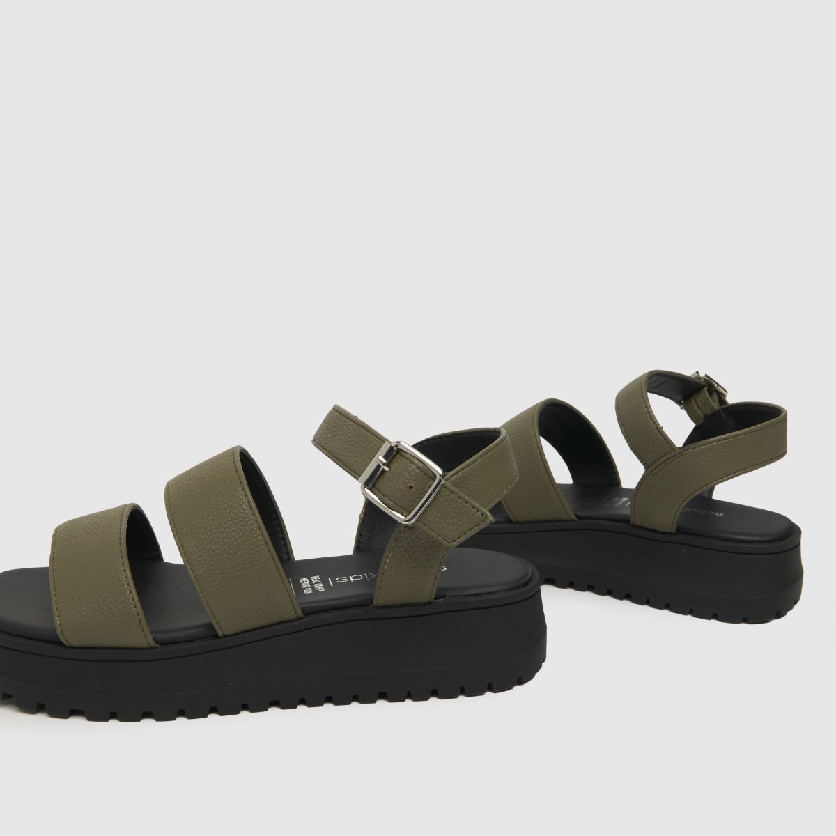 Dívčí robustní sandály schuh khaki tara