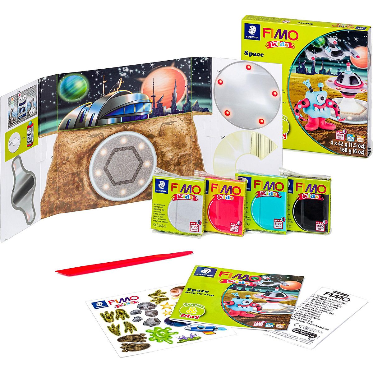 FIMO kids Form & Play Weltraum-Monster